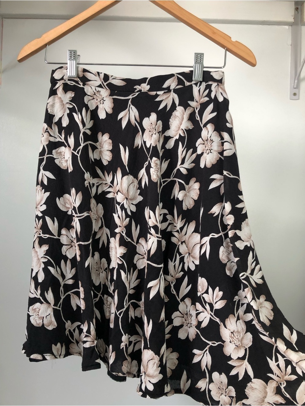 90s Vintage JH Collectibles Asymmetrical Hem Knee Length Skirt